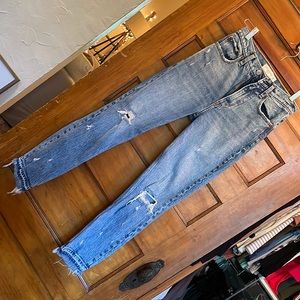 Abercrombie Mom High Rise size 25